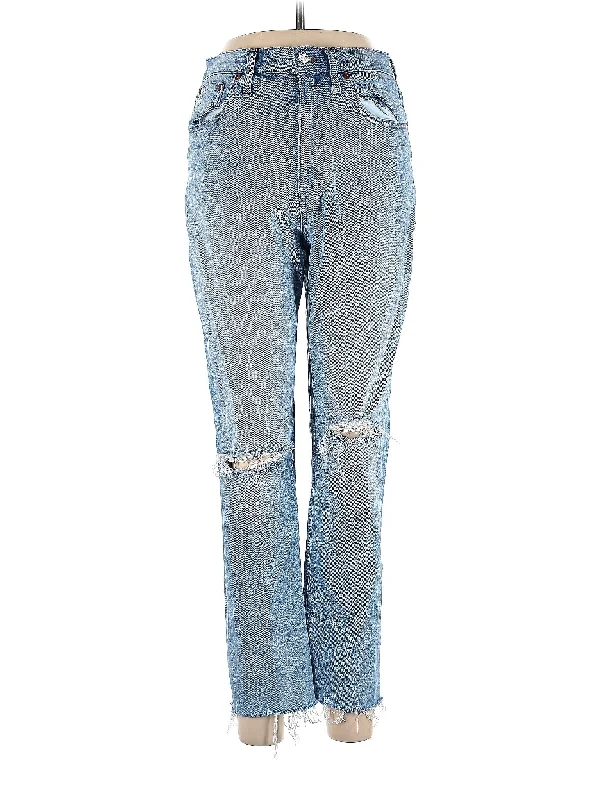 High-Rise Bootleg Jeans