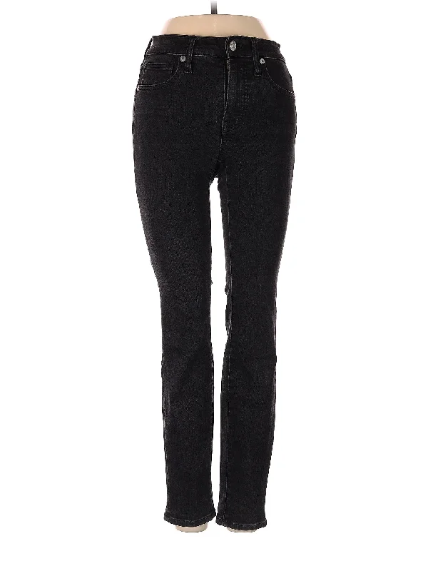 High-Rise Bootleg Jeans in Dark Wash