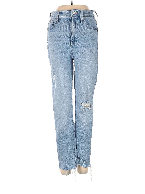 High-Rise Bootleg Jeans in Light Wash