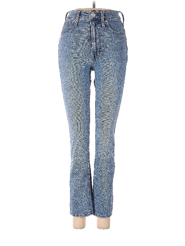 High-Rise Bootleg Jeans in Light Wash