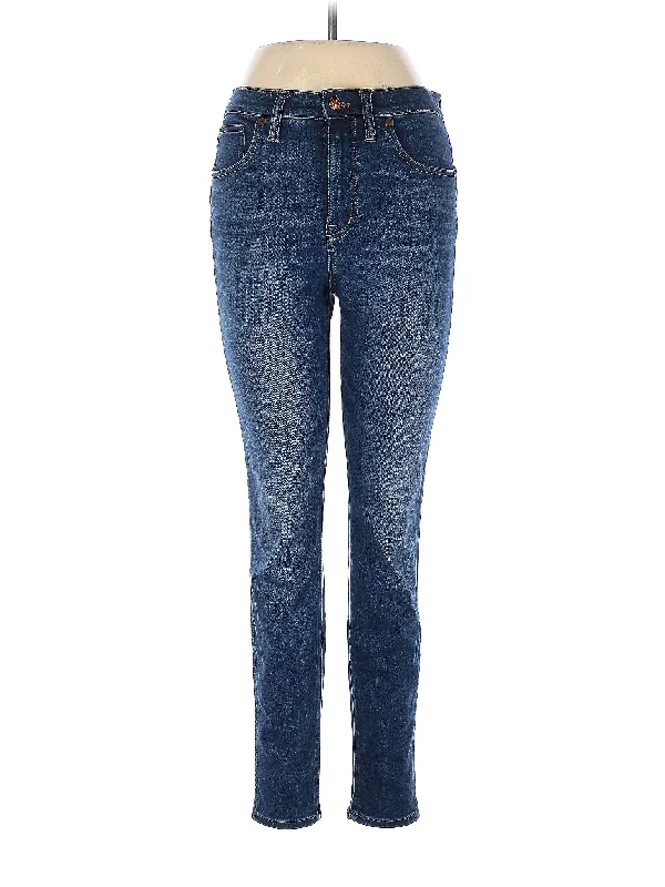 High-Rise Skinny Jeans in Medium Wash