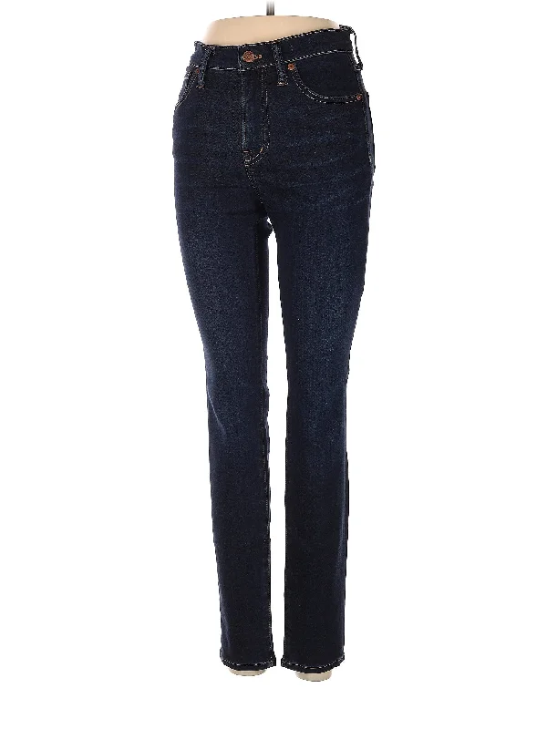 Low-Rise Skinny Jeans in Dark Wash