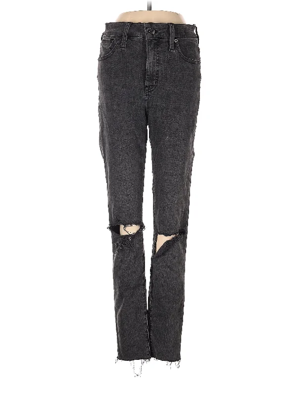 Low-Rise Skinny Jeans in Dark Wash