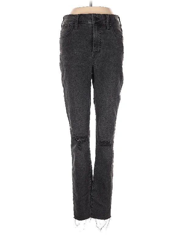 Mid-Rise Skinny Jeans in Dark Wash