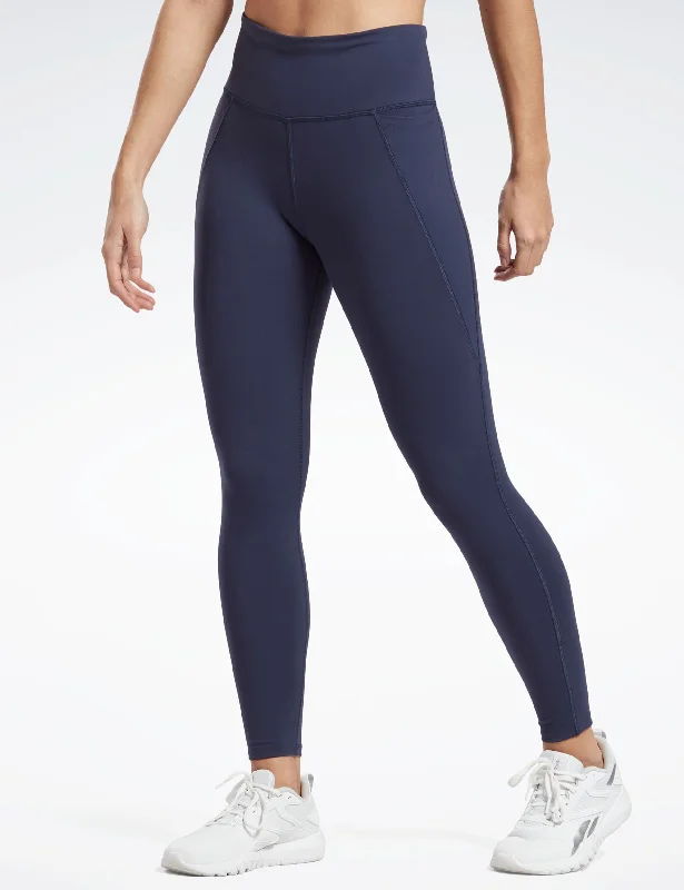 Lux High Waisted Leggings - Vector Navy