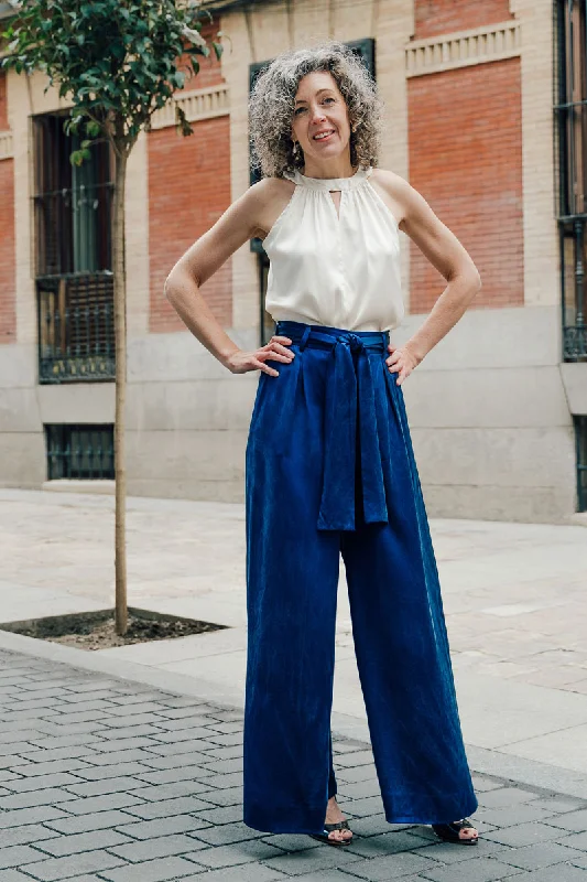 Liesl + Co Cannes Wide-legged Trousers