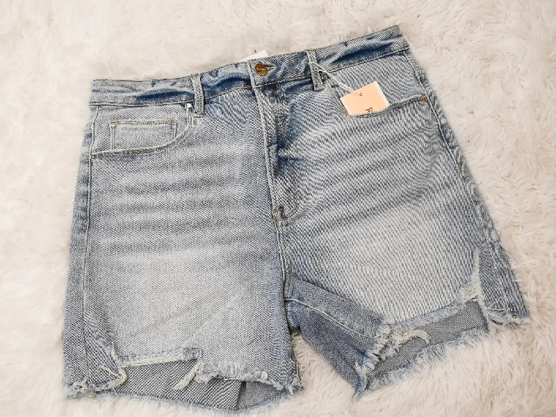 RISEN Plus Size Jeans Shorts